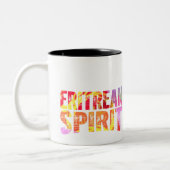 Eritreischer Geist Zweifarbige Tasse (Links)