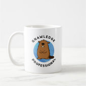 Erkenne Beruflichen Funny Beaver Pub Kaffeetasse (Links)