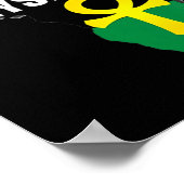 Erkenne Dich Selbst Afrikanischer Schwarzer Geschi Poster (Ecke)