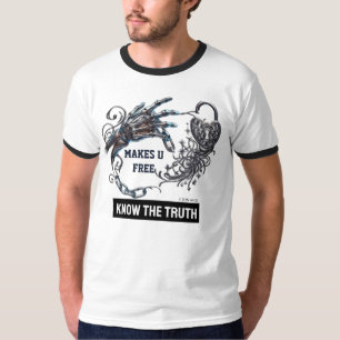Erkenne Wahrheit, Sei Frei Grunge Y2K T-Shirt