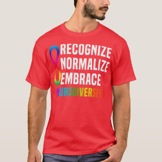 Erkennen der Neurovielfalt als Embrace T-Shirt
