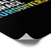 Erkennen der Normalisierung der Embrace Neurodiver Poster (Ecke)