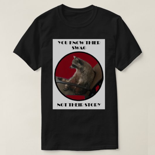 Erkennen des Raccoons T-Shirt (Design vorne)