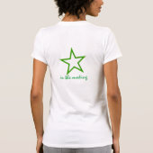 Erkennen Sie einen Stern im Making! T-Shirt (Rückseite)