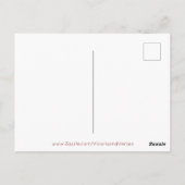 Erkennen von Erkennungs-Pastor Postkarte (Rückseite)