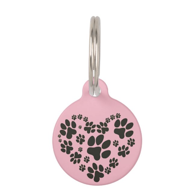 Erkennungsmarke für kleinen Hund Haustiermarke (Vorderseite)