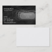 Erkennungsmarke-Schablonen-Visitenkarte Visitenkarte (Vorne/Hinten)