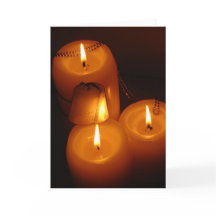 Erkennungsmarken mit Kerzenkarte