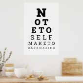 Erkennungstest-Hinweis, die Sie heute Phantastisch Poster (Küche)