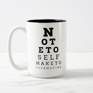 Erkennungstest-Hinweis, die Sie heute Phantastisch Zweifarbige Tasse