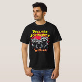 Erkläre deine Solidarität mit uns! T-Shirt Design (Vorne ganz)