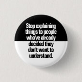 Erkläre-Schaltfläche stoppen Button (Vorderseite)