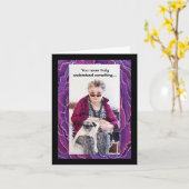 Erklären Sie das Ihrer Großmutter-Grußkarte Karte (Gelbe Blume)