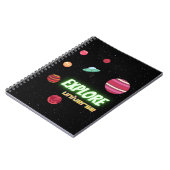 ERKLÄREN SIE DAS UNIVERSUM NOTIZBLOCK (Linke Seite)