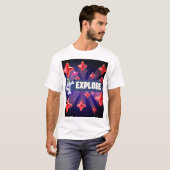 ERKLÄREN SIE DAS UNIVERSUM T-Shirt (Vorne ganz)