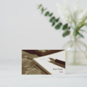 Erklärende Visitenkarte 3 (Stehend Vorderseite)