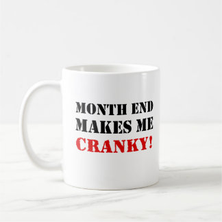 Erklärenu. Finanzmonatsende-Zustimmungs-Briefmarke Kaffeetasse