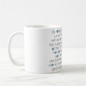 "ERKLÄRUNG ARBROATH KLASSISCHER WEISSER TASSE (Links)