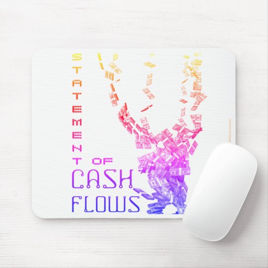 ‚Erklärung der Cashflows‘ Mousepad (Mit Mouse)