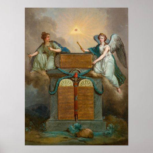 Erklärung der Menschen- und Bürgerrechte Poster (Vorne)