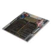 Erklärung der Rechte des Mannes und des Bürgers Fliese (Seite)