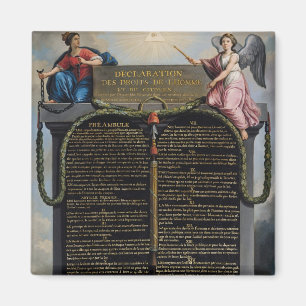 Erklärung der Rechte des Mannes und des Bürgers Magnet