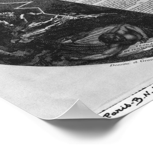 Erklärung der Rechte des Menschen Poster (Ecke)