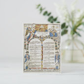 Erklärung der Rechte des Menschen und der Bürger Postkarte (Stehend Vorderseite)