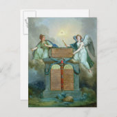 Erklärung der Rechte von Mensch und Bürger Postkarte (Vorne/Hinten)