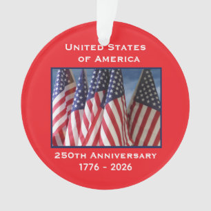 Erklärung der Unabhängigkeit 250. Jahrestag USA Ornament