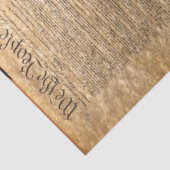 Erklärung der Unabhängigkeitsprüfung (Tissue/Decou Seidenpapier (Detail)