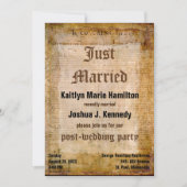 Erklärung der USA Unabhängigkeit Phantastisches Pa Einladung (Vorderseite)