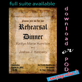 Erklärung der USA Unabhängigkeit Phantastisches Pa Einladung