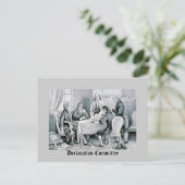 Erklärung des Ausschusses Postkarte (Stehend Vorderseite)