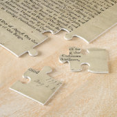 Erklärung des Königs zur Unterdrückung der Rebelli Puzzle (Seite)