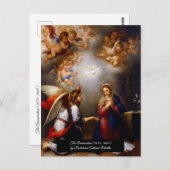 Erklärung von Bartolomé Esteban Murillo Postkarte (Vorne/Hinten)