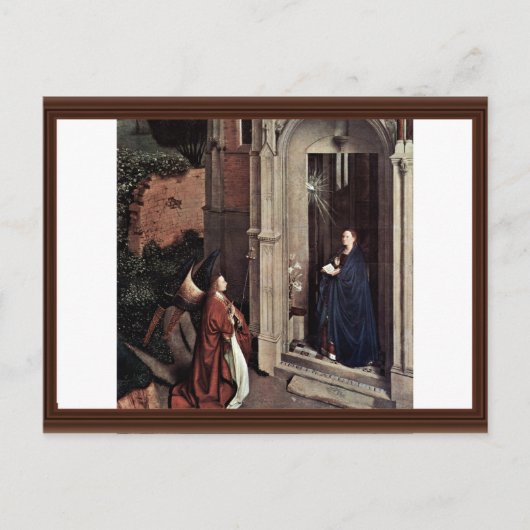 Erklärung von Eyck Jan Van (beste Qualität) Postkarte (Vorderseite)