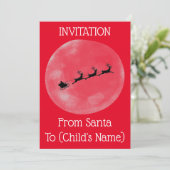 Erklärung von Lappland, Bericht von Lappland Einladung (Stehend Vorderseite)