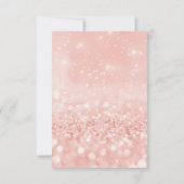 Erklärung von Marilyn Monroe Valentine Liebe Rosa Einladung (Rückseite)