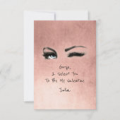 Erklärung von Marilyn Monroe Valentine zur Liebe Einladung (Vorderseite)