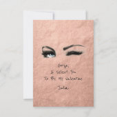 Erklärung von Marilyn Monroe Valentine zur Liebe Einladung (Vorderseite)