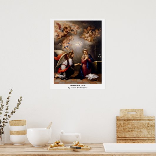 Erklärung von Murillo Esteban Perez Poster (Küche)