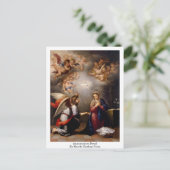 Erklärung von Murillo Esteban Perez Postkarte (Stehend Vorderseite)