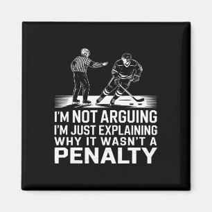 Erklärung warum es keine Strafe war I Eishockey Pl Magnet