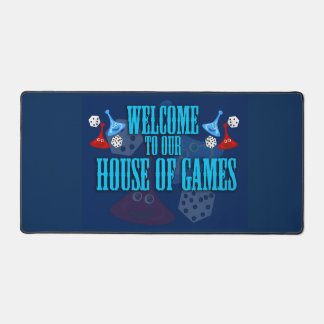Erklärung zum Gamer-Mainboard des House of Games Schreibtischunterlage