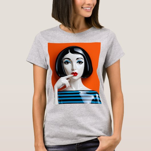 Erklärung zum Pariser Pop T-Shirt (Vorderseite)