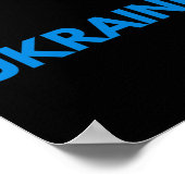Erklärung zum ukrainischen Dreizack Poster (Ecke)