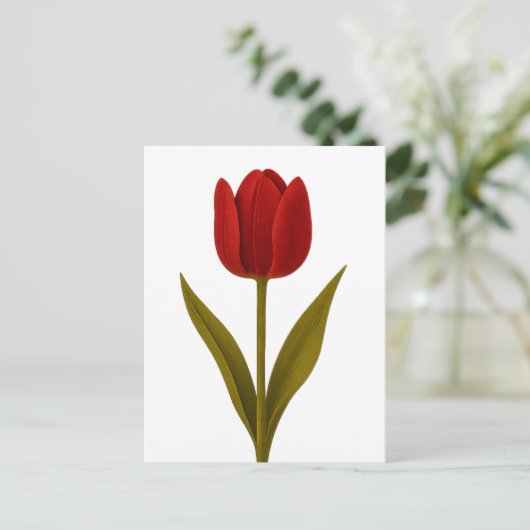 Erklärung zur Liebe Postkarte (Stehend Vorderseite)