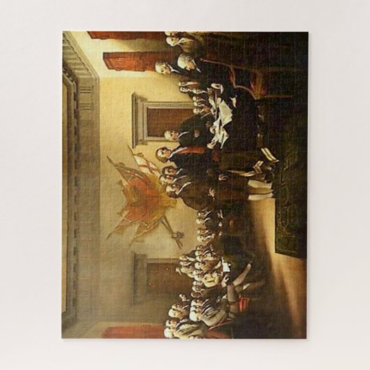 Erklärung zur Unabhängigkeit der Kunst Jigsaw Puzz Puzzle (Vertikal)