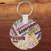 Erklärung zur Unabhängigkeit Schlüsselanhänger (Vorderseite)